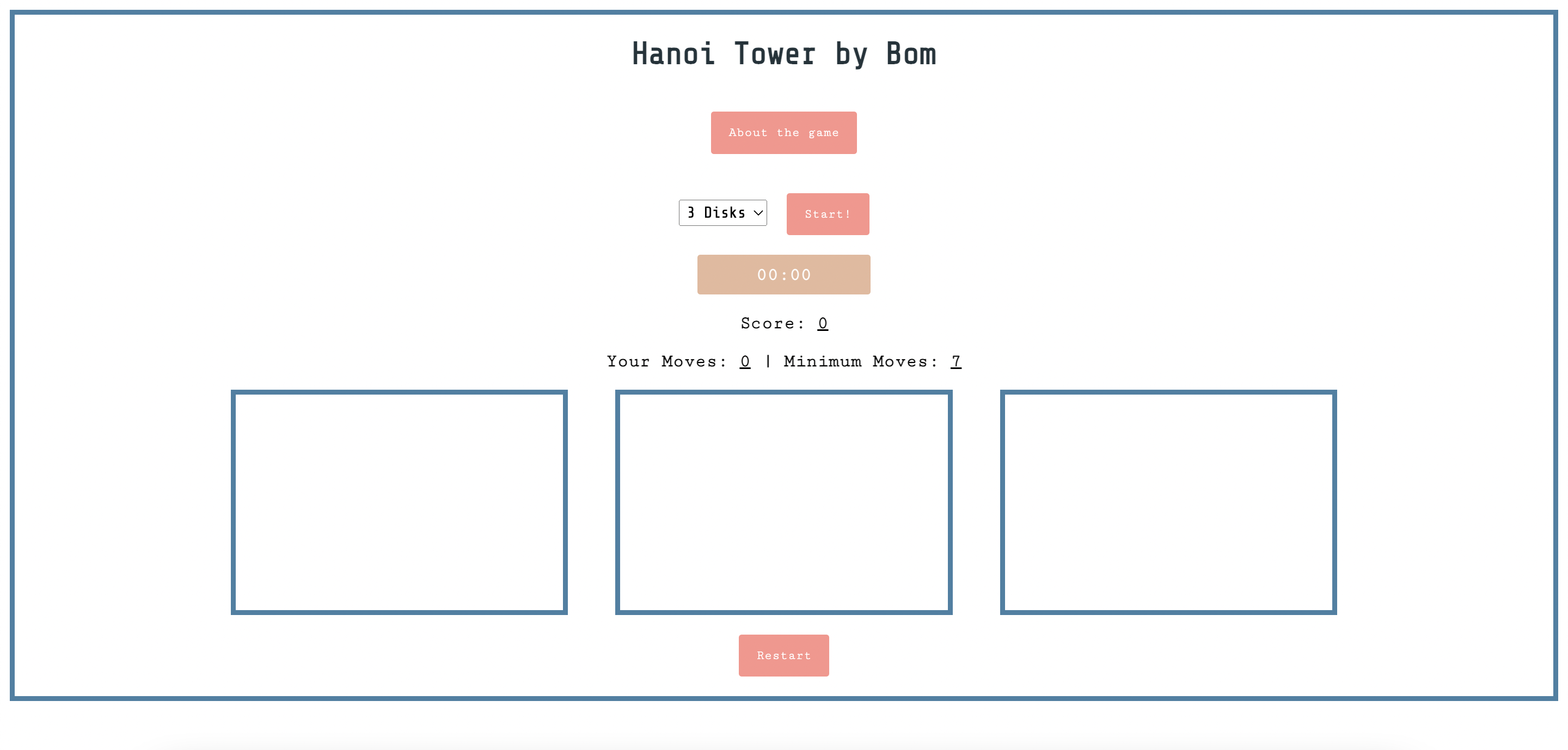 Tower of Hanoi